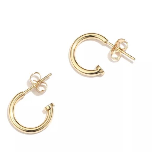 Unwritten Earrings Multi-Color Glass Mix and Match Hoop Interchangeable Set NIB - Picture 6 of 7